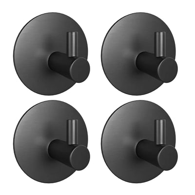 Gun metal handdoekhaakjes